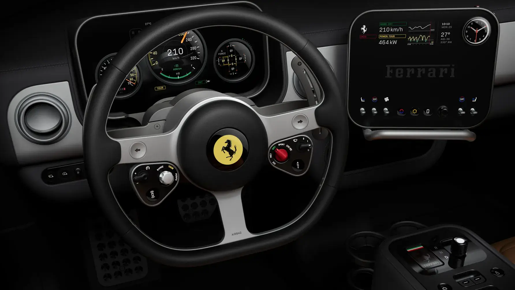 Ferrari Luce Interior