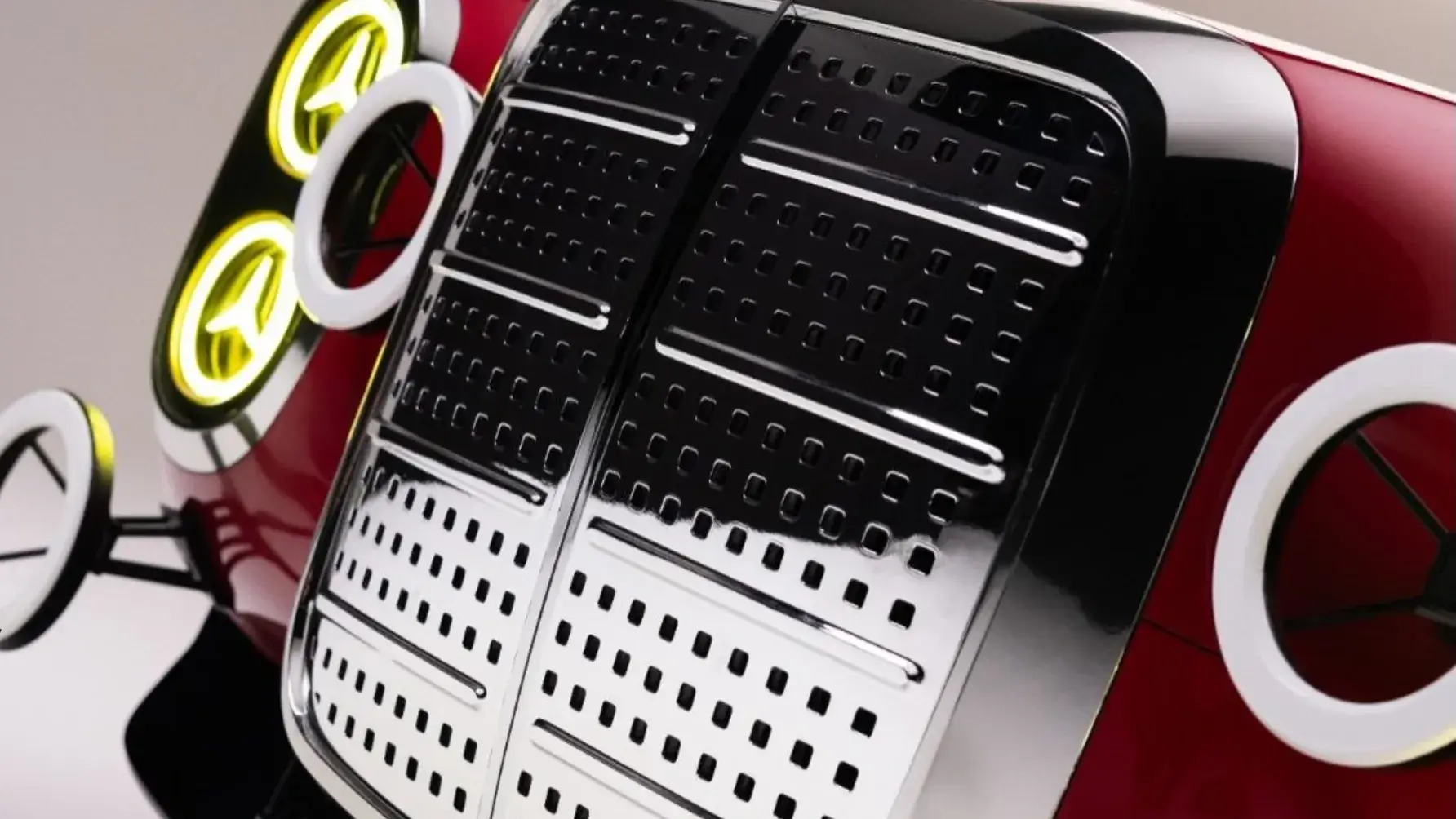 Mercedes Benz Designer Reimagines Iconic ‘Red Pig 3