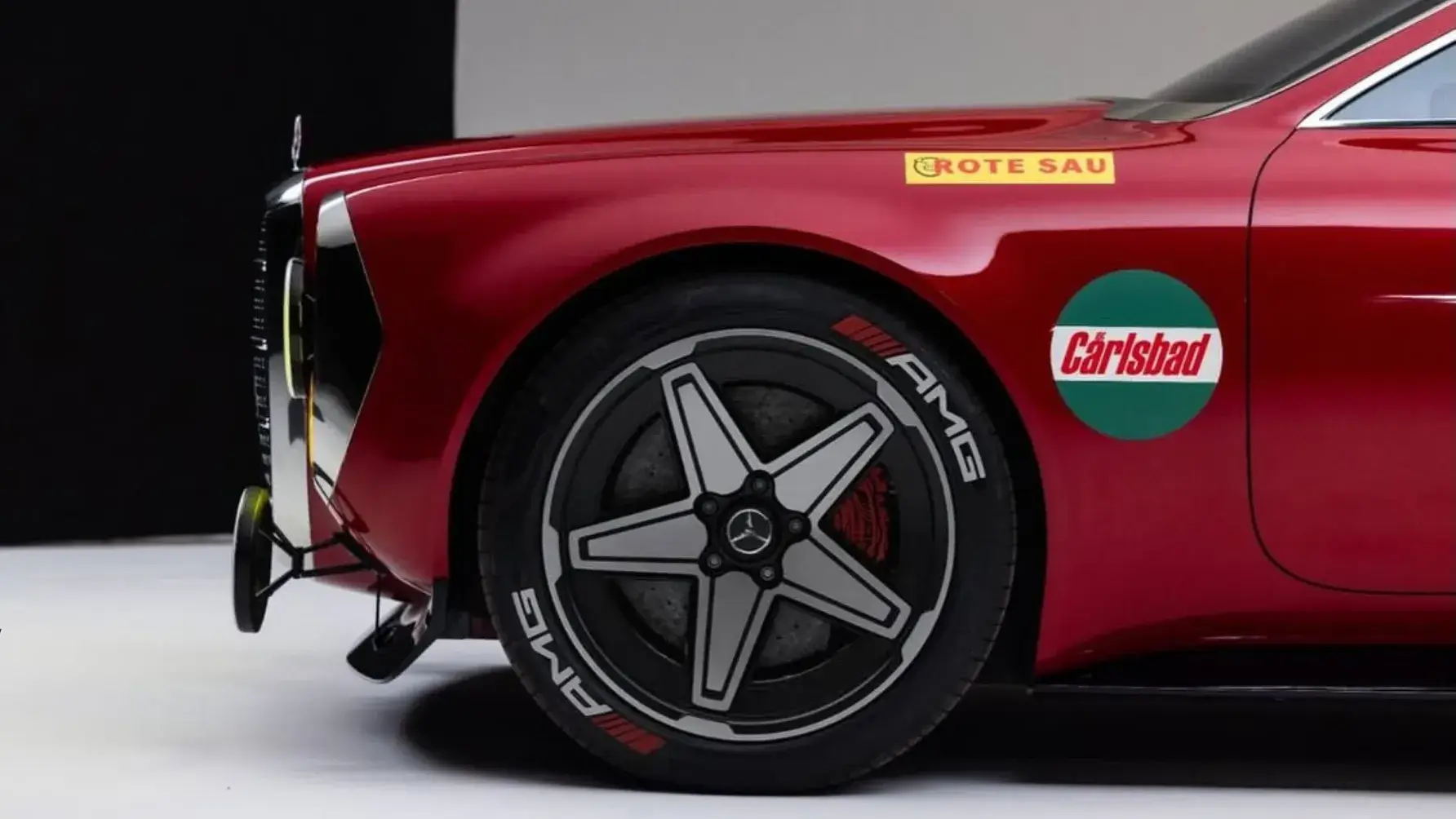 Mercedes-Benz Designer Reimagines Iconic ‘Red Pig’