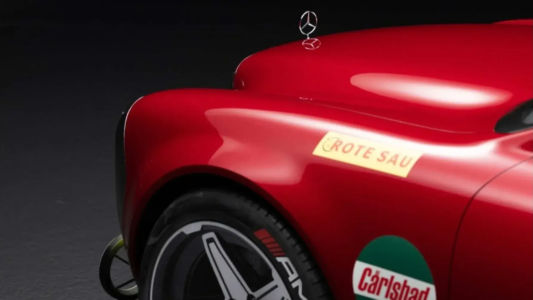 Mercedes Benz Designer Reimagines Iconic ‘Red Pig 7