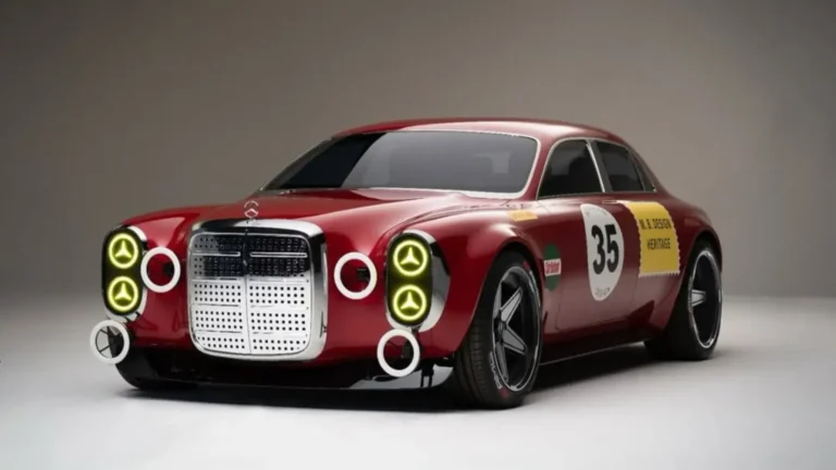 Mercedes-Benz Designer Reimagines Iconic ‘Red Pig’