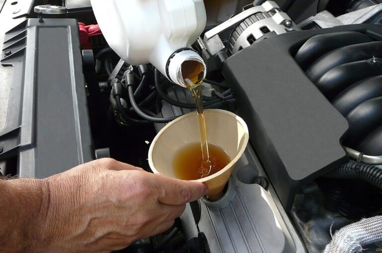 Overfill Engine Oil