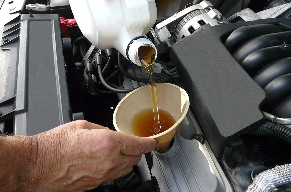 Overfill Engine Oil