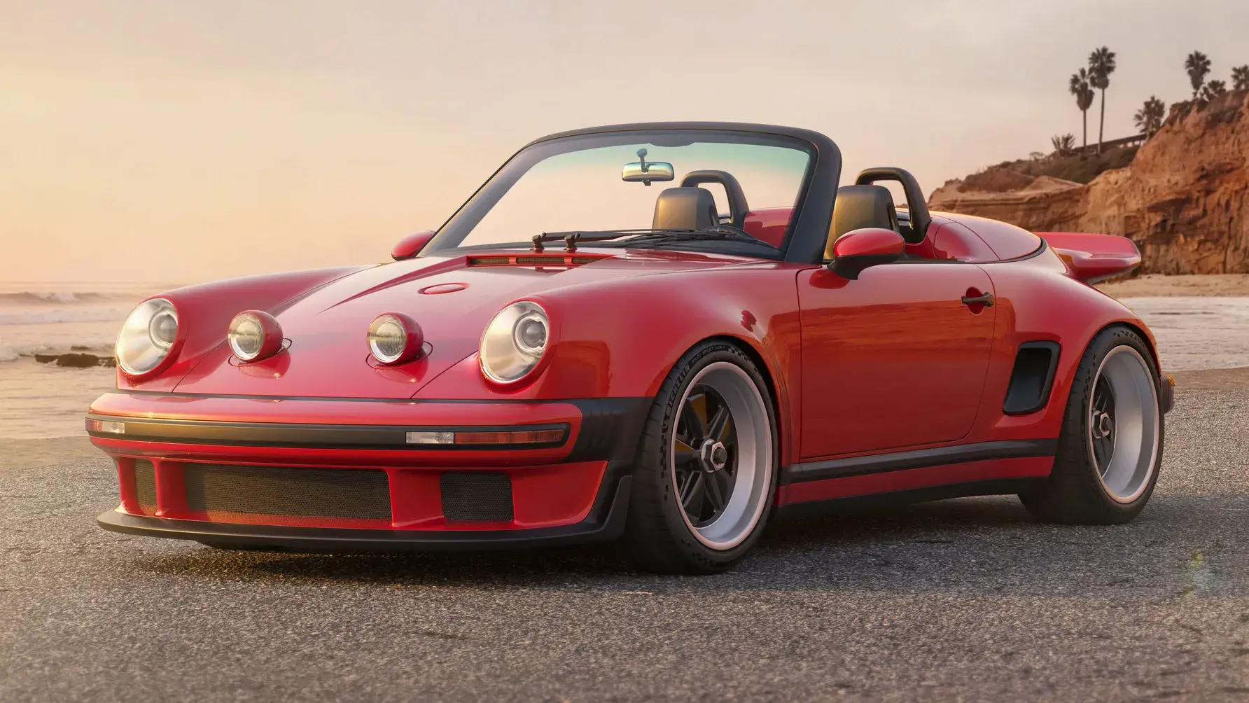 Singer Reveals 911 Carrera Cabriolet Reimagined 10 1