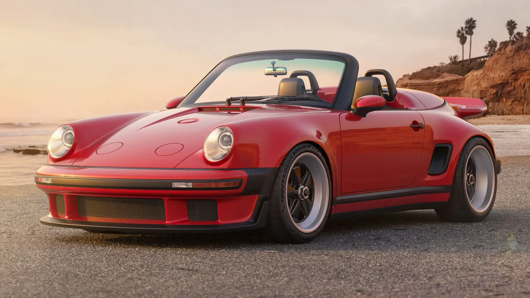 Singer Reveals 911 Carrera Cabriolet Reimagined 9 1
