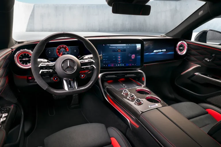 Mercedes-AMG GT 4-Door EV Reveals High-Tech Performance Cabin