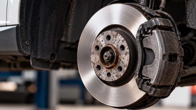 Brake Discs and Pads: What UK Drivers Should Check Before Buying Replacements 14 Close Up Automotive Brake Assembly