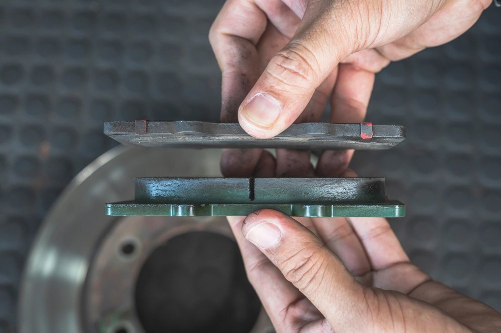 Grinding Noise When Braking? 8 Common Causes and How to Fix Them 2 Worn Brake Pads